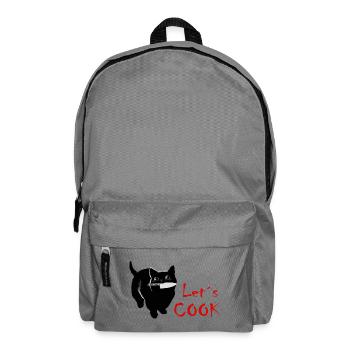 YANACAT Knife Cat. Sweet but Psychic Cooking - Backpack - elephant grey - Front