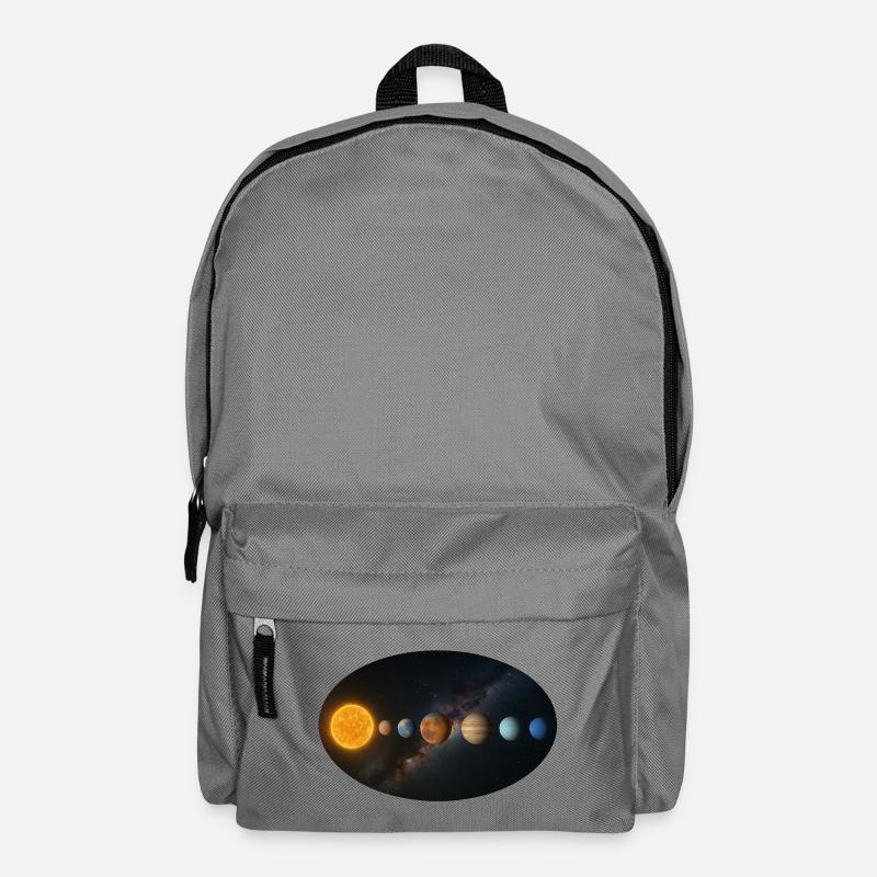 Sun - Solar System - Planets - Backpack - elephant grey