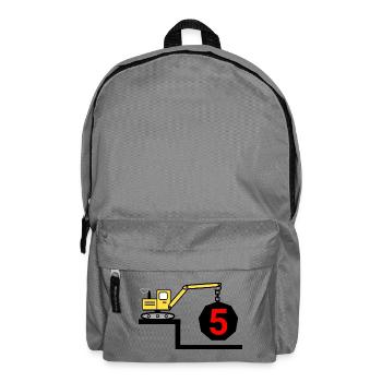Bagger - Rucksack - Mittelgrau - Vorne
