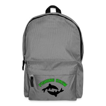 Fish Crew - Backpack - elephant grey - Front
