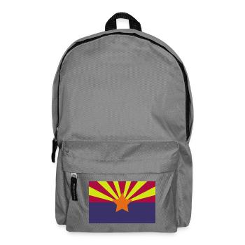 Arizona flag - Backpack - elephant grey - Front