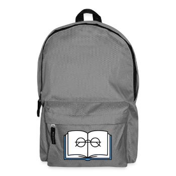 École des Lunettes à Livre Ouvert - Sac à dos - gris éléphant - Devant