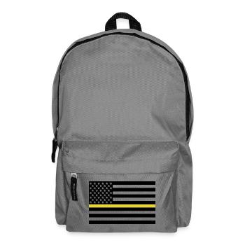 Dispatcher Yellow Line - Backpack - elephant grey - Front