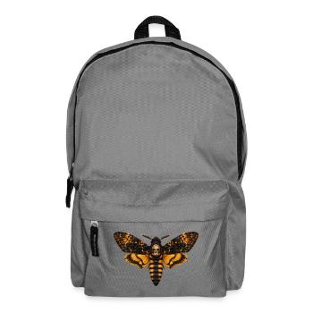 Tête de la mort Papillon Acherontia atropos - Sac à dos - gris éléphant - Devant