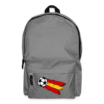 Die spanischen Fans - Rucksack - Mittelgrau - Vorne