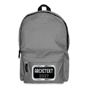 Architekt 2027 - Rucksack - Mittelgrau - Vorne
