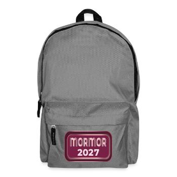 Schwedische Großmutter 2027 - Rucksack - Mittelgrau - Vorne