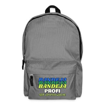 Bandeja Profi seit letzter Woche - Padel - Rucksack - Mittelgrau - Vorne