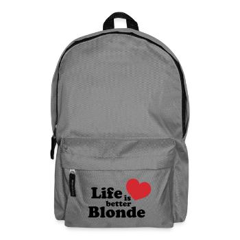 Blonde Life - Rucksack - Mittelgrau - Vorne