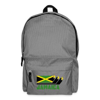 Jamaika / Geschenk / Karibik / Reggae / Kingston - Rucksack - Mittelgrau - Vorne