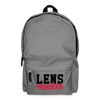 Stellt Objektiv! - Rucksack - Mittelgrau - Vorne