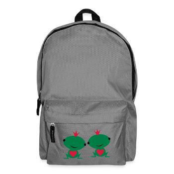 deux sont amoureux - Sac à dos - gris éléphant - Devant