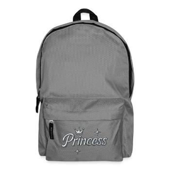 Prinzessin / Y2K Design - Rucksack - Mittelgrau - Vorne