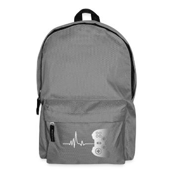Gamer Game Video Game Blueberry Vintage Gaming - Backpack - elephant grey - Front