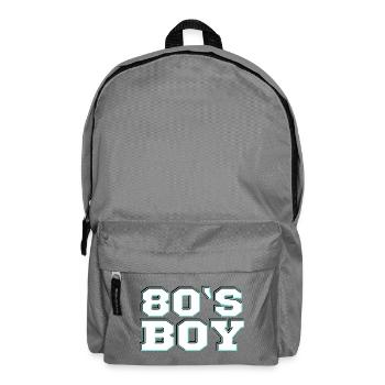 Années 80 - Sac à dos - gris éléphant - Devant
