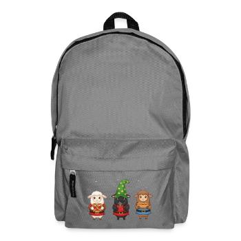 Sheep Merry Christmas Christmas - Backpack - elephant grey - Front