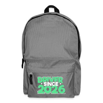 Driving License 2026 Driving Test Driving License Test - Backpack - elephant grey - Front