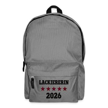 Painter Occupation Completion of apprenticeship passed 2026 - Backpack - elephant grey - Front