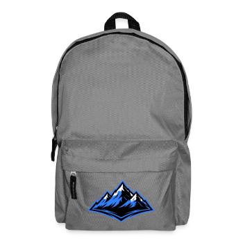 Mountains Symbol Alps - Backpack - elephant grey - Front