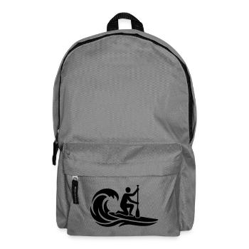 SUP Board Stand Up Paddling Wave Surfing - Backpack - elephant grey - Front