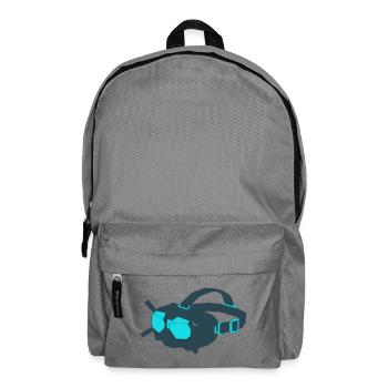 Icône des lunettes FPV des drones - Sac à dos - gris éléphant - Devant