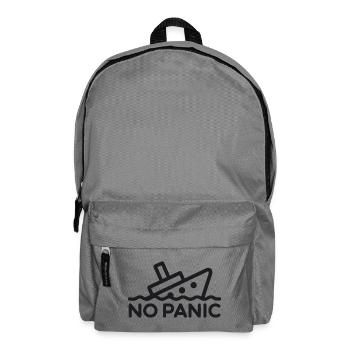 No Panic - Backpack - elephant grey - Front