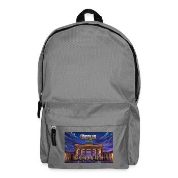 Brandenburger Tor - Rucksack - Mittelgrau - Vorne