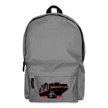 container ship - Backpack - elephant grey - Front