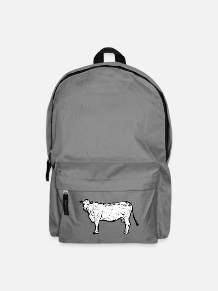 Kuh - Rucksack - Mittelgrau