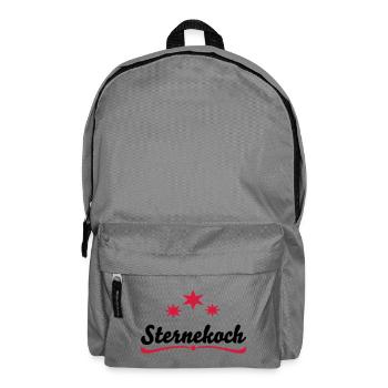 Tablier de cuisine Star Chef - Sac à dos - gris éléphant - Devant