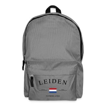 Leiden Netherlands – Holiday Souvenir & Gift - Backpack - elephant grey - Front