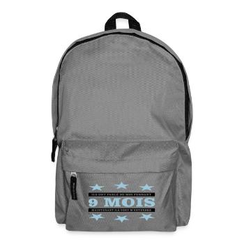 9 Monate - Rucksack - Mittelgrau - Vorne