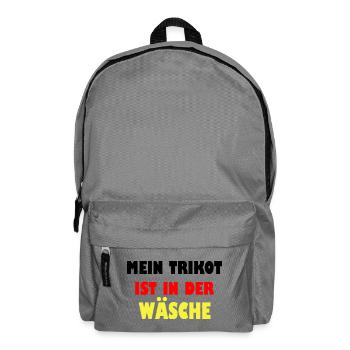 Mein Trikot ist in der Wäsche - Rucksack - Mittelgrau - Vorne