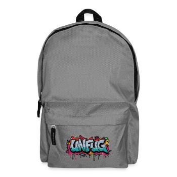 Unfug - Rucksack - Mittelgrau - Vorne