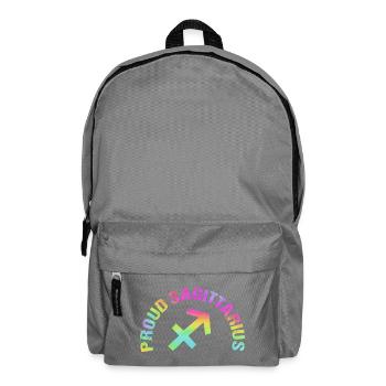 Sternzeichen Skorpion - Rucksack - Mittelgrau - Vorne