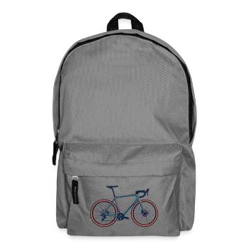 Rennrad Risograph - Rucksack - Mittelgrau - Vorne