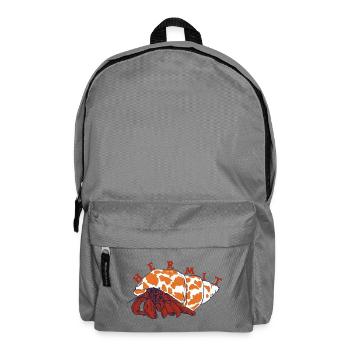 Einsiedlerkrebs - Rucksack - Mittelgrau - Vorne