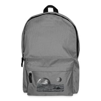 Weltall - Rucksack - Mittelgrau - Vorne