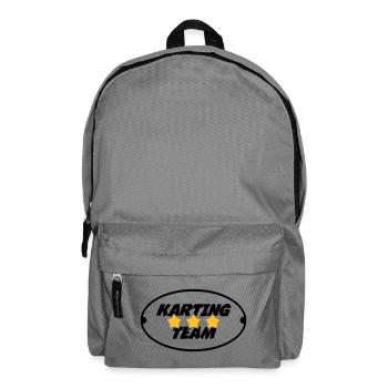 Go-Kart / Karting / Kart / Fahrer - Rucksack - Mittelgrau - Vorne