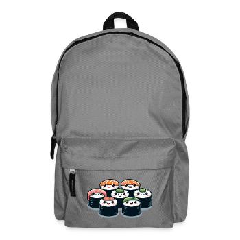 Sushi Squad: Die rollenden Freuden - Rucksack - Mittelgrau - Vorne