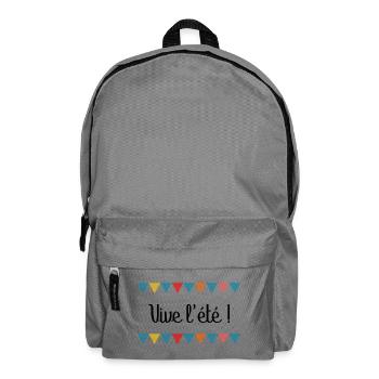 MISTRESS. MASTER. THANK YOU. THANK YOU MISTRESS - Backpack - elephant grey - Front