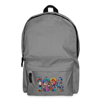 1984 – Abitur, birth or marriage - Backpack - elephant grey - Front