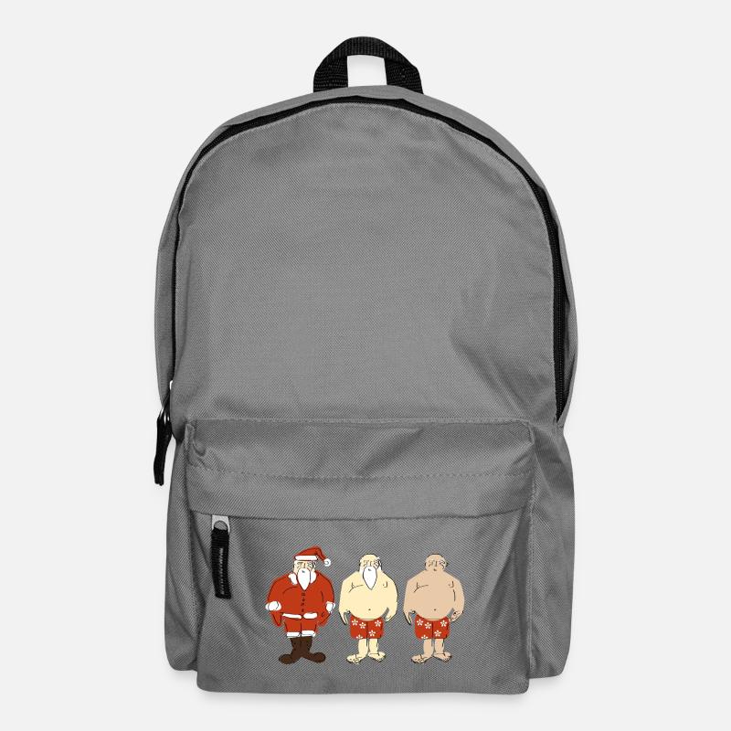 Trois Look Santa Hawaii - Sac à dos - gris éléphant