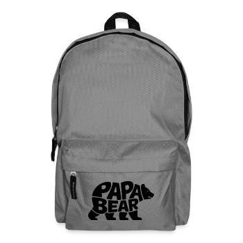 Papa Bear - Backpack - elephant grey - Front