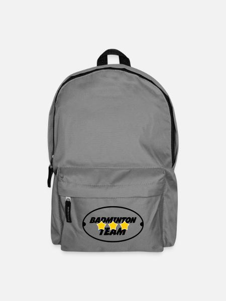 Badminton Team - Backpack - elephant grey