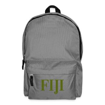 Fiji - Fidschi - Inseln - Pazifik - Südsee - Rucksack - Mittelgrau - Vorne