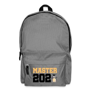 Master 2026 Abschluss Promotion Sponsion - Rucksack - Mittelgrau - Vorne