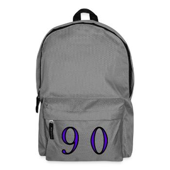 90. 90 YEARS. 90th ANNIVERSARY. 90 YEARS ANNIVERSARY. - Backpack - elephant grey - Front