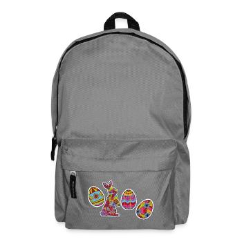 Joyeuses Pâques - Sac à dos - gris éléphant - Devant