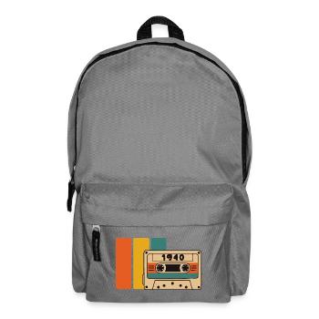 Geburtstag 1940 Geboren 1940 Geburtstag 1940 - Rucksack - Mittelgrau - Vorne